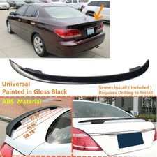 Fit For 2005-2006 Lexus Es Es330 Trunk Spoiler Wing Gloss Black 51 Universal