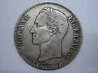 1901 VENEZUELA 5 BOLIVARES LIBERTADOR SILVER