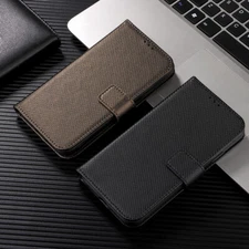 Magnetic Leather Flip Wallet Case For Samsung S24 Ultra S23 S22 S21+ A14 A13 A54