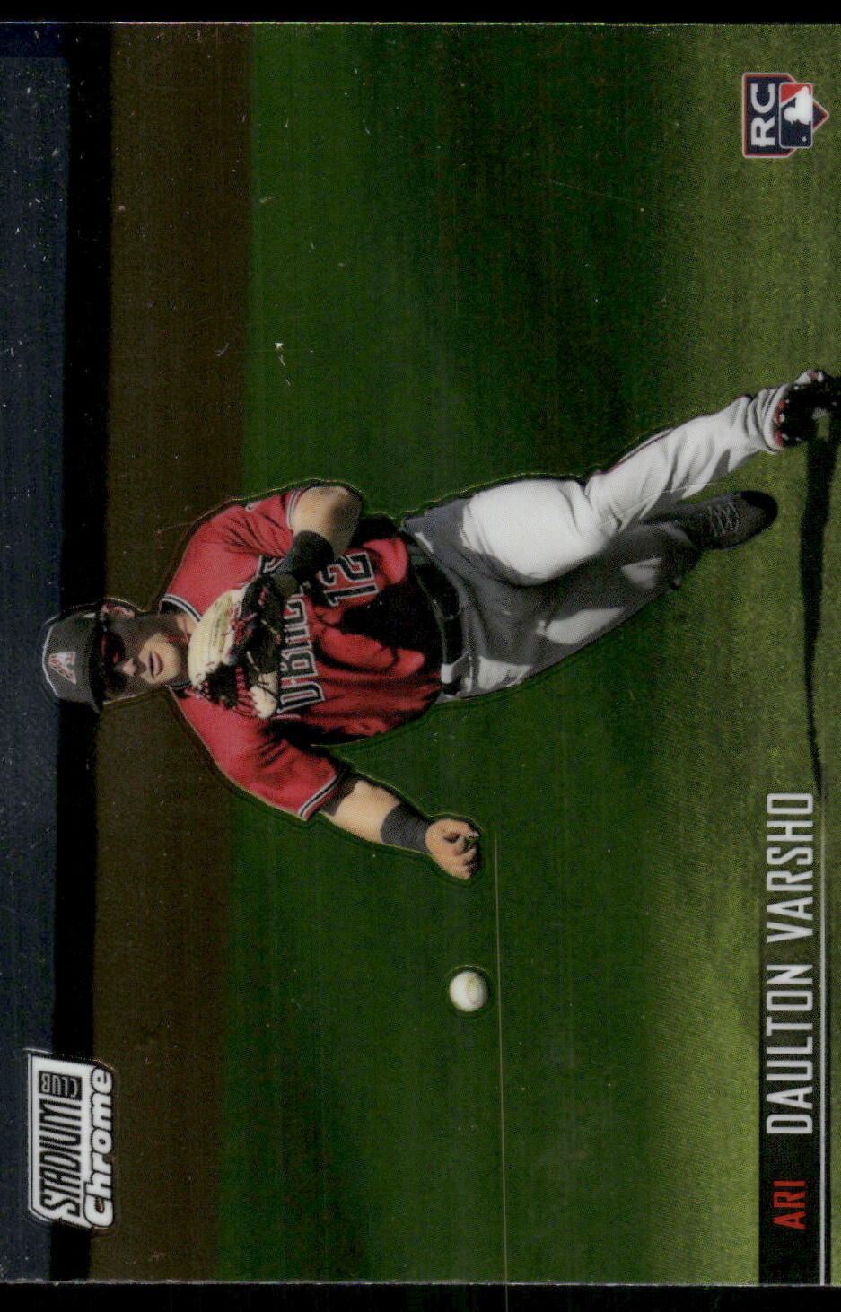 2021 Topps Stadium Club Chrome Daulton Varsho #168 Rookie Card (RC)