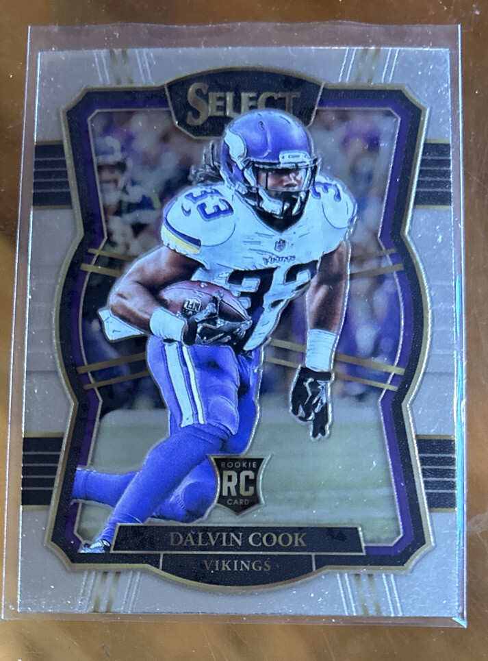 2017 Select Dalvin Cook Silver Prizm Premier Level Rookie #173 Vikings / Ravens
