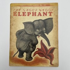 The Saggy Baggy Elephant Happy Time Series 63 1965 Paperback Book