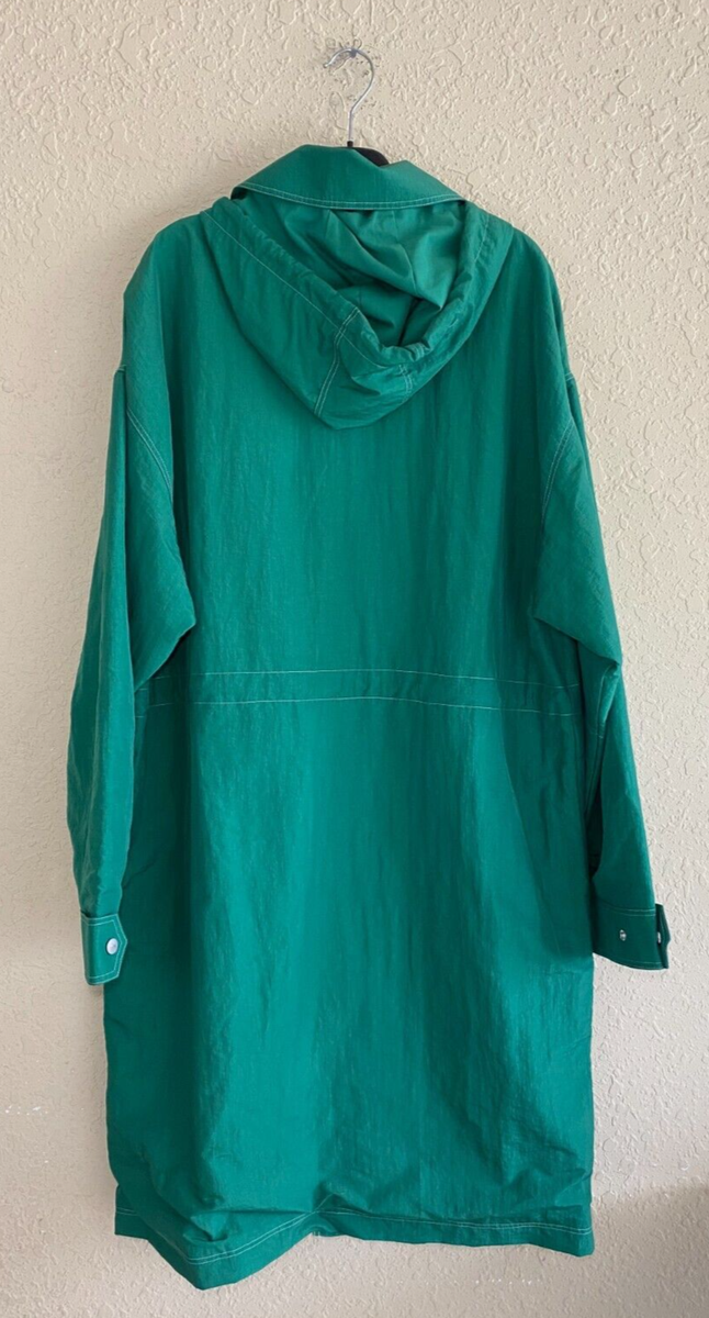 Puma x Ami Mens Lightweight Long Jacket Green Size Small | eBay