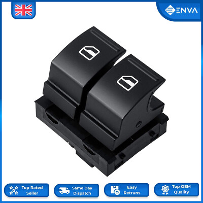 Electric Window Control Switch 4 Pin for Volkswagen Scirocco 2009 - 2016