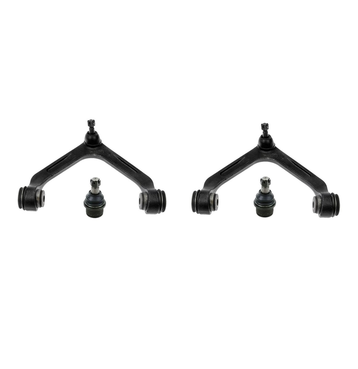 2010 Ram 1500 Rear Suspension 4-Piece Front Upper & Lower Ball - Foto 6