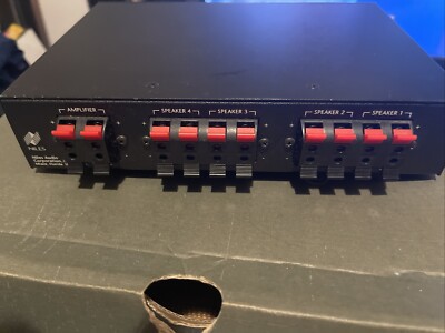Niles SPS-4 Speaker Selector 4 Zone Audio System Amplifier Protection 