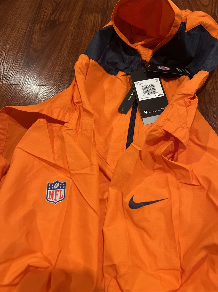 Nike Men's Denver Broncos Pregame Sideline Player 1/4 Zip