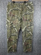 Browning Pants Men's 2XL Brown Green Realtree Camouflage Straight Leg Hunting
