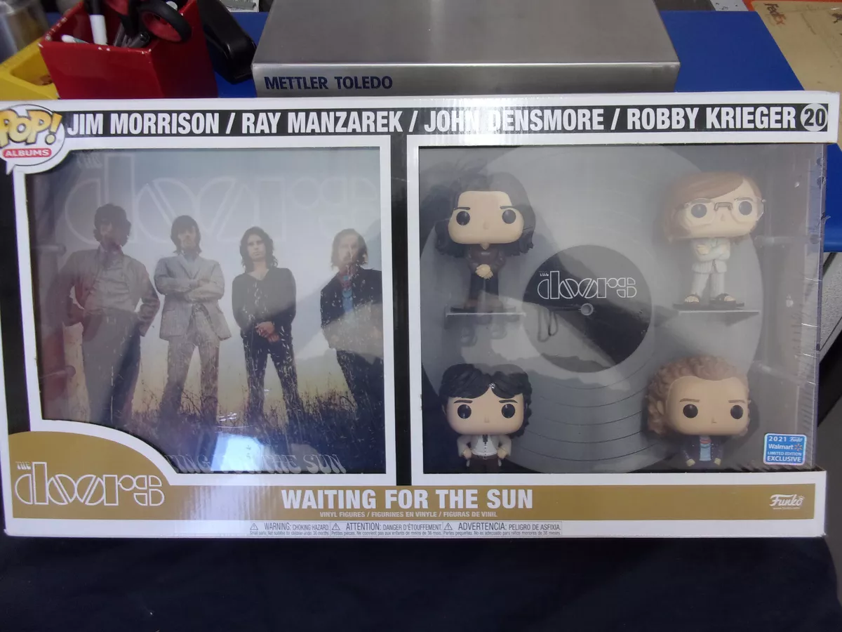 The Doors Waiting for the Sun Funko Pop Rocks 4 Pack #20 Walmart box mild  damage