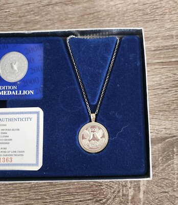 Dublin Millennium Medallion 限定 銀メダル 1オンス Limited Edition Millennium Medallion 2000 | eBay