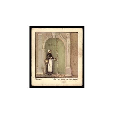 An Old Door At Antwerp 1939 Godfrey Phillips Old Masters #15 VG