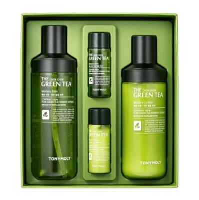 TONYMOLY The Chok Chok Green Tea Watery Skin & Lotion Set | Hydrating & Antioxid