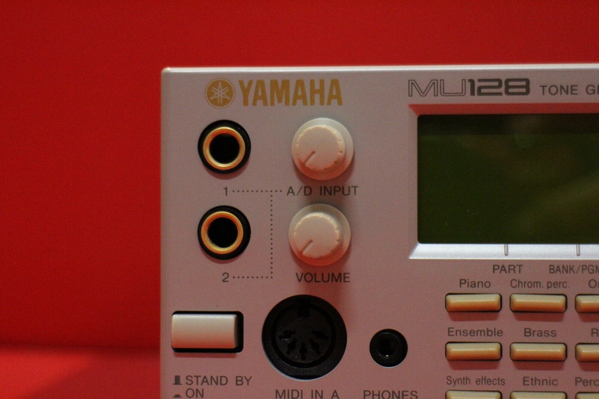 YAMAHA MU128 トーンジェネレーター USED YAMAHA MU128 Tone Generator Midi Module MU 128 U2601