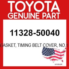Toyota Genuine 11328-50040 Gasket Timing Belt Cover No.1 1132850040 OEM
