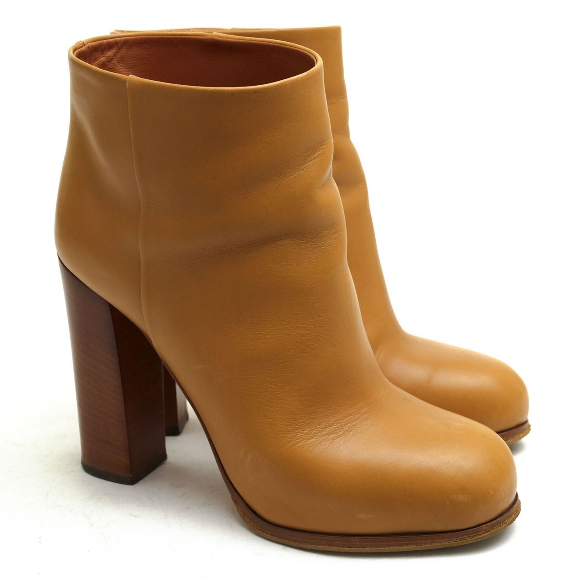 CELINE セリーヌ ブーツ 茶 EU36(22.5cm位) 4601825Y0090 Celine Brown Tea Ankle Boots EU36 Womens Fashion ShoesFREE