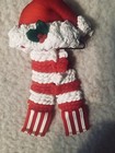 DEPT 56 SANTA HAT & SCARF ORNAMENT CHRISTMAS — photo 3