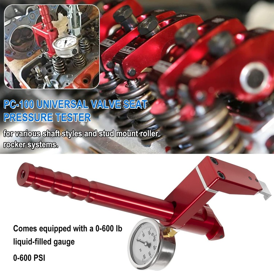 Universal PC100 Valve Seat Pressure Tester Valve Spring Pressure