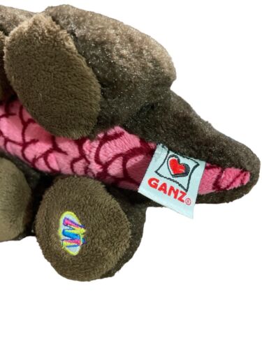 Ganz Webkinz Cocoa Dinosaur Plush Brown/Red Stuffed Animal No Code - Picture 6 of 9
