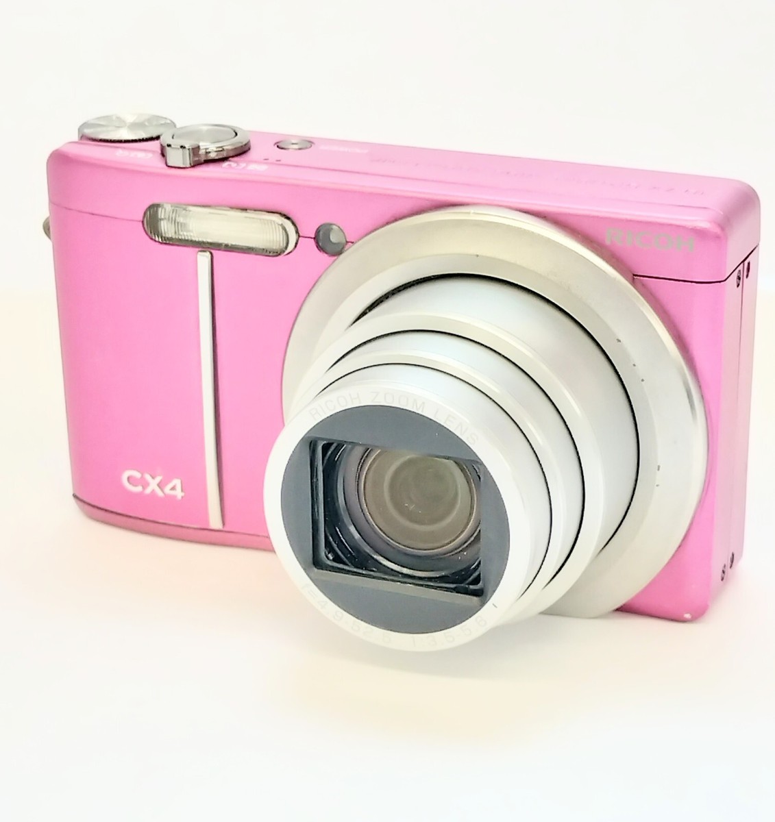 RICOH cx4 ピンク EXCELLENT+5] RICOH CX4 Compact Digital Camera Pink From JP