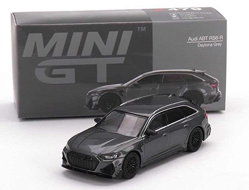 AUDI ABT RS6-R - Daytona Grey - Mini GT 1:64 | eBay