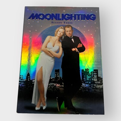 Moonlighting - Season 3 (DVD 2006, 4-Disc Set) Bruce Willis Cybill