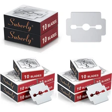 120 Pieces Callus Shaver Replacement Blades Corn Plane Stainless Steel Blades Fo