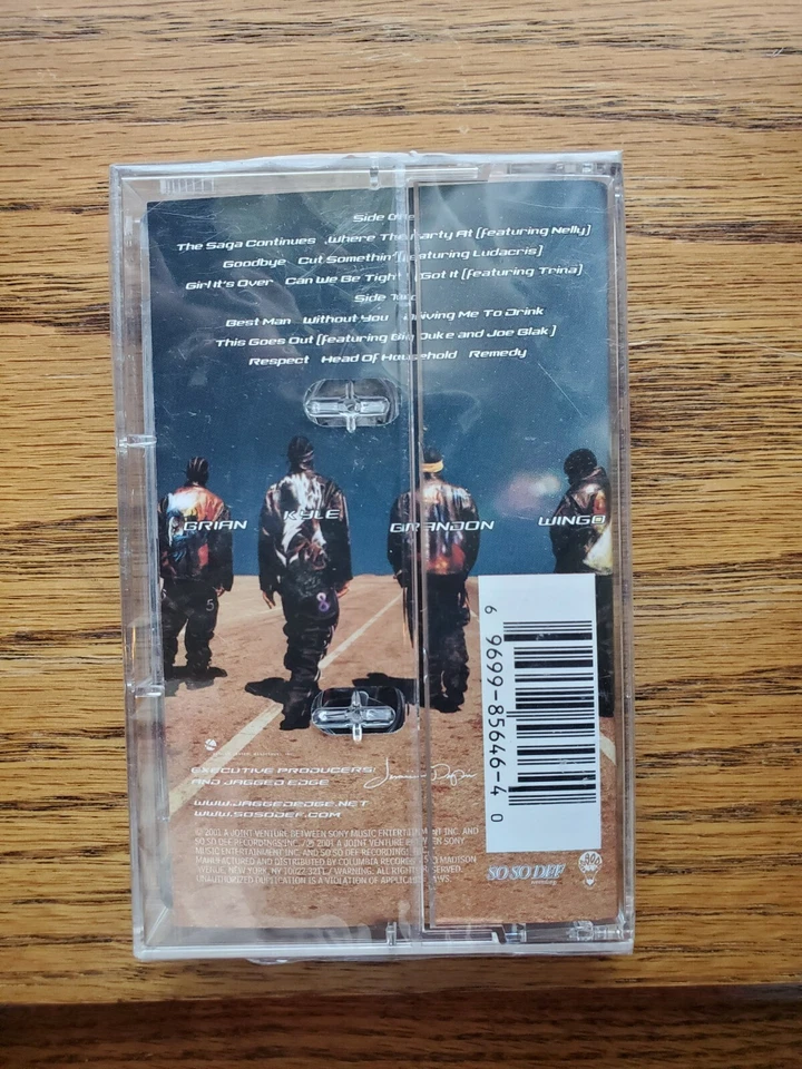 NEW Jagged Edge Little Thrill SEALED Cassette Tape R&B Rap Hip Hop Vtg Nelly 90s - Image 2 of 4
