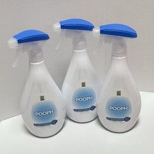 LOT OF 3 Bottles POOPH Pet Odor Eliminator Spray 24 oz Dogs/Cats NEW EXP 11/2026