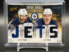 2013-14 Panini Prime #D-PT Anthony Peluso / Jacob Trouba MEM /200 Winnipeg Jets