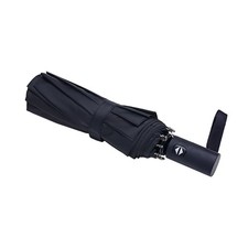 NPCQUN Travel Essentials Umbrella Windproof Compact 8 Ribs  42 INCH, Black