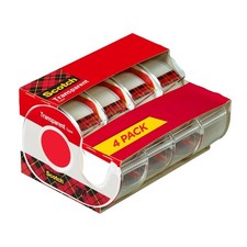 Scotch Transparent Tape, Versatile, Clear Tape Engineered for Office and...