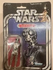 Original 1978 vintage complete Death Star Droid action figure on custom card
