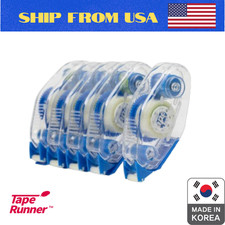 Permanent Double Sided Tape Runner Made in Korea Photo Safe Adhesive Roller