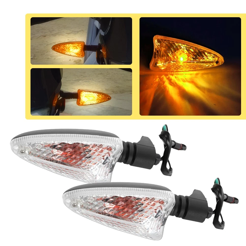 Front & Rear LED Indicators – For BMW S1000 XR K69 (2019-2022) – Black, Set Of 4