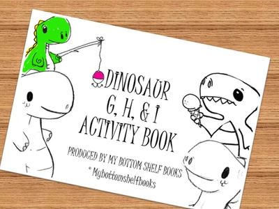 DIGITAL- 2025 Merrick GHI Children's Dinosaur ACTIVITY BOOK *PRINT REQ'D* 15pgs