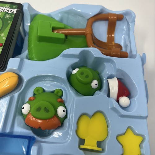 Angry Birds Happy Holidays Juego Mattel Completo Mattel 2012 Sin Instrucciones - Imagen 9 de 15