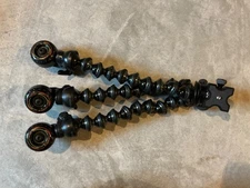 Joby gorilla pod with 4011 ballhead with Cinetics cineskates rollers