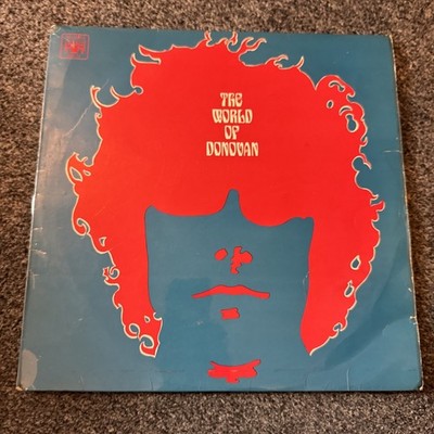 DONOVAN - The World Of Donovan - 1969 UK 10-track MONO compilation LP A1 B1 VG