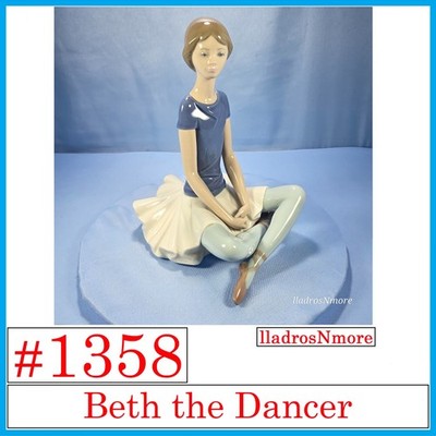 Lladro #1358 Beth the Dancer NO DAMAGE Lladro 1358 Beth the Dancer Ballerina