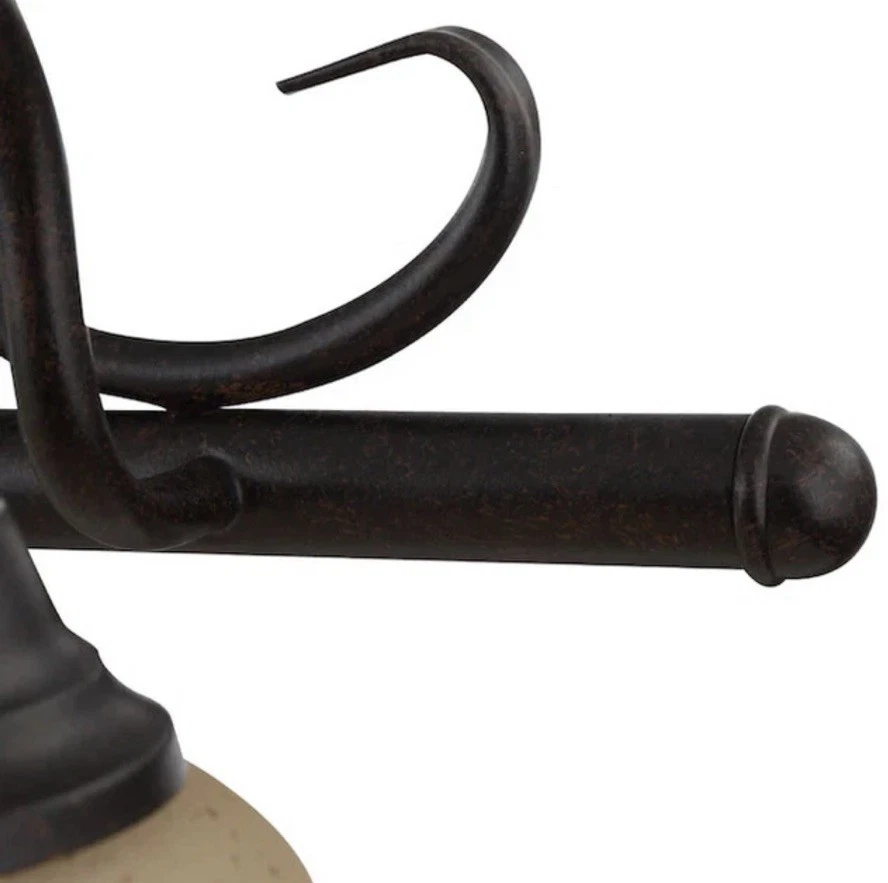 Portfolio Stone hollow 24-in 3-Light Bronze Transitional Vanity Light Bar - Image 4 of 4