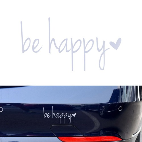 14 X7,5CM Baby Auto Tür Aufkleber und Aufkleber Be Happy Fenster für Autos - Bild 2 von 11