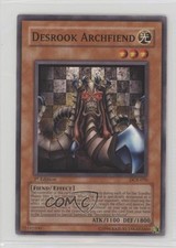 Darkbishop Archfiend (R) 1st Ed. YuGiOh Dark Crisis #DCR-069 2003