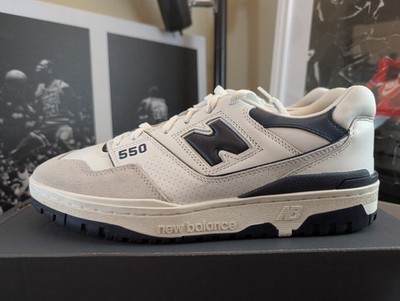 Size 10.5 Men's - New Balance 550 White Navy (BB550WA1)