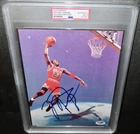 MICHAEL JORDAN AUTO SIGNED PHOTO PSA/DNA AUTHENTIC AUTOGRAPH 8.5X11  !