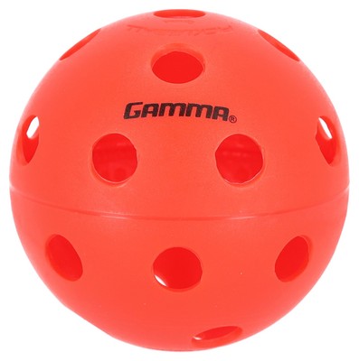 GAMMA Photon Indoor Pickleball Bälle - Packungsgröße 3, 6, 9, 12 rot oder gelb