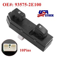 Power Window Switch 935752E100, Front Right Passenger Side Control 93575-2E100