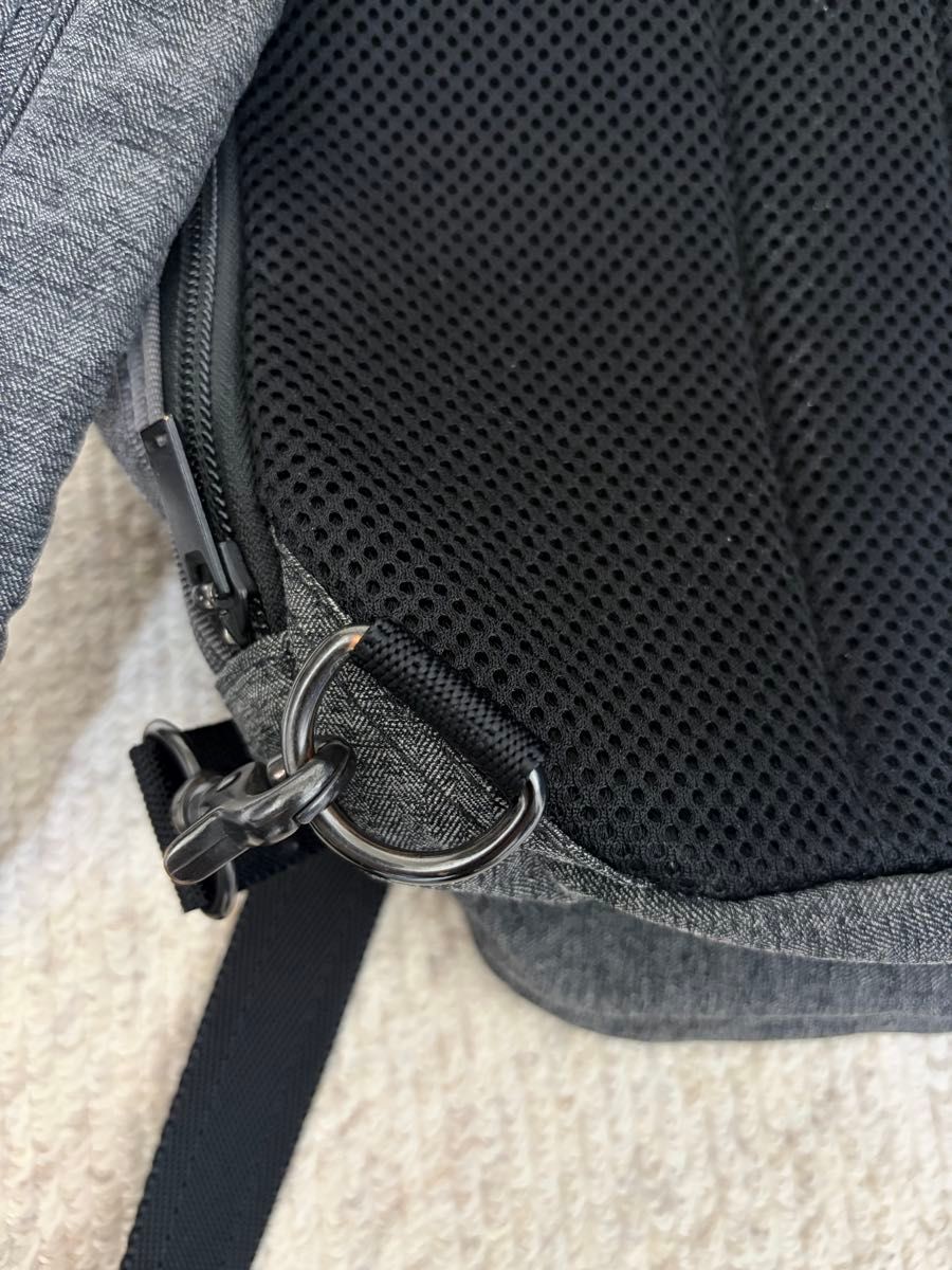 PORTER FUNCTION Sling Bag Black 10 Nylontote USED - image 9