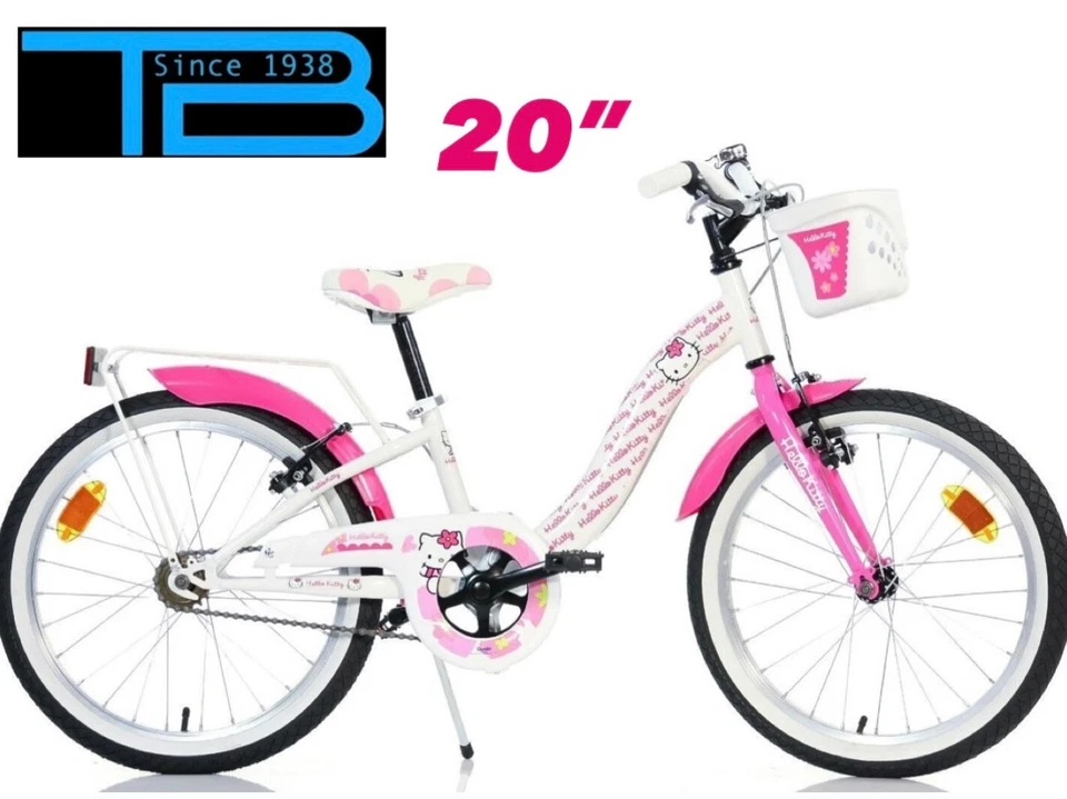 Bici HELLO KITTY 12''-14''-16''-20'', Dino Bikes - Immagine 2 di 3