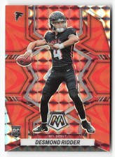 2022 Panini Mosaic #271 Desmond Ridder Mosaic Red Atlanta Falcons