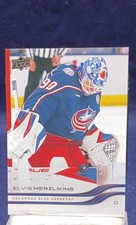 2025-26 Upper Deck Series 2 - Elvis Merzlikins #298 - Blue Jackets